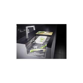 Blanco ETAGON 500-U bez odtokové sady dřez pod desku, tartufo silgranit 527761