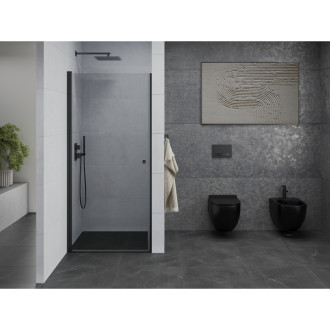 Mexen Pretoria sprchové dveře 70 cm, průhledné, černé - 852-070-000-70-00