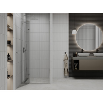 Mexen Roma sprchové dveře 80 cm, transparentní, chrom - 854-080-000-01-00