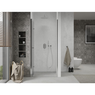 MEXEN LIMA sprchové dveře zalamovací 60x190 cm 6mm, chrom-čiré 856-060-000-01-00
