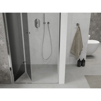 MEXEN LIMA sprchové dveře zalamovací 70x190 cm 6mm, chrom-kouřové 856-070-000-01-40