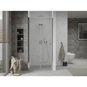 MEXEN LIMA sprchové dveře zalamovací 75x190 cm 6mm, chrom-čiré 856-075-000-01-00