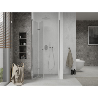 MEXEN LIMA sprchové dveře zalamovací 75x190 cm 6mm, chrom-čiré 856-075-000-01-00