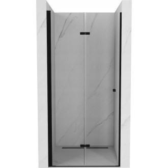 MEXEN LIMA sprchové dveře zalamovací 100x190 cm 6mm, černá-čiré 856-100-000-70-00