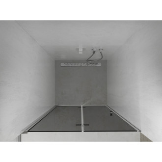 MEXEN LIMA sprchové dveře zalamovací 100x190 cm 6mm, chrom-kouřové 856-100-000-01-40