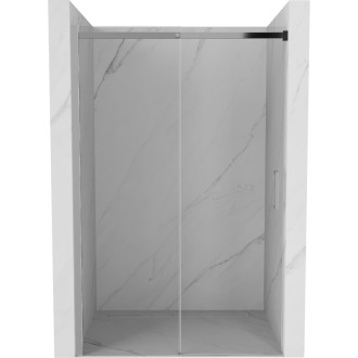 MEXEN OMEGA sprchové dveře 160x190 cm 8 mm chrom-čiré 825-160-000-01-00