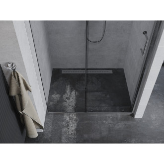 MEXEN APIA sprchové dveře 90x190 cm 5mm, chrom-čiré 845-090-000-01-00