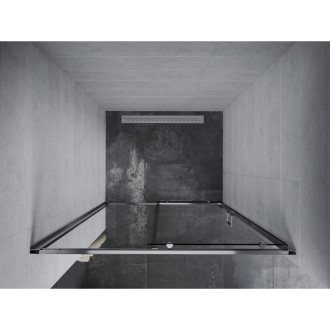 MEXEN APIA sprchové dveře 140x190 cm 5mm, chrom-čiré 845-140-000-01-00