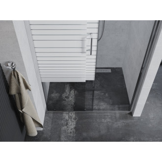 Mexen Apia posuvné sprchové dveře 135 cm, lišty, chrom - 845-135-000-01-20