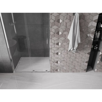 Mexen Velar posuvné sprchové dveře 90 cm, transparentní, chrom - 871-090-000-01-01