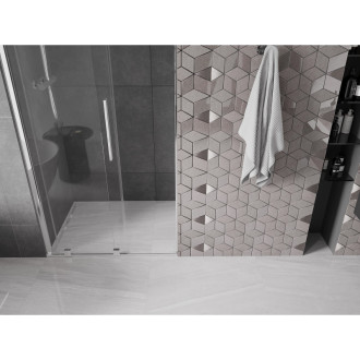 Mexen Velar posuvné sprchové dveře 90 cm, transparentní, chrom - 871-090-000-01-01