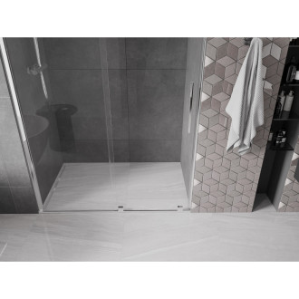 Mexen Velar posuvné sprchové dveře 150 cm, transparentní, chrom - 871-150-000-01-01