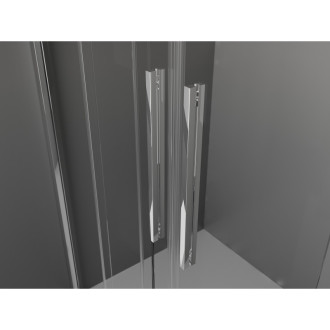 Mexen Velar Duo posuvné sprchové dveře 180 cm, transparentní, chrom - 871-180-000-02-01