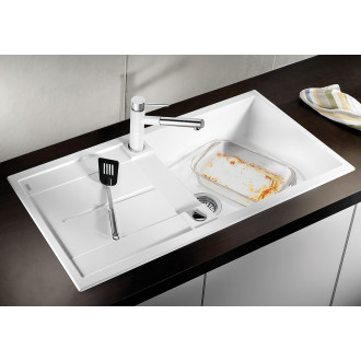 Blanco METRA XL 6 S Silgranit bílá soft  oboustranné provedení s excentrem