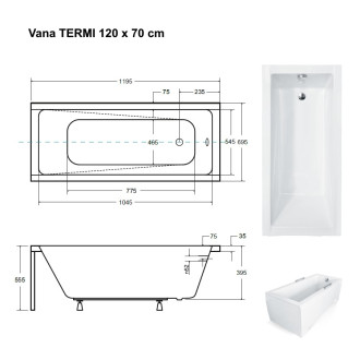 vana OS TERMI 120x70 cm  OLVTER12