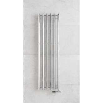 P.M.H. Koupelnový radiátor Rosendal R1SS/6 420x950 Kartáčovaná nerez R1SS/6