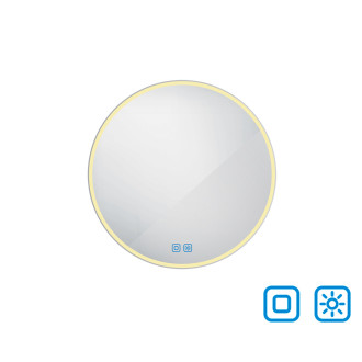 Nimco ZP 26000RVX Kulaté LED zrcadlo pr. 600 se dvěma dotykovými senzory