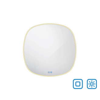 Nimco ZP 27001RVX Oválné LED zrcadlo pr. 700 se dvěma dotykovými senzory