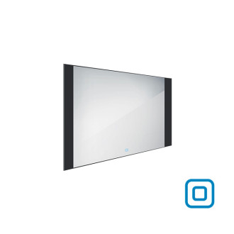Nimco ZPC 41004V-90 Černé LED zrcadlo 1000x600 s dotykovým senzorem