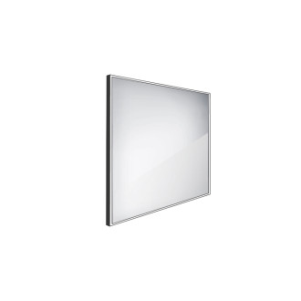 Nimco ZPC 13066-90 Černé LED zrcadlo 600x600