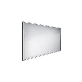 Nimco ZPC 13006-90 Černé LED zrcadlo 1200x700