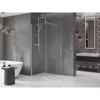 Mexen Velar Walk-in sprchová stěna 160x200 cm, transparent 8, chrom 871-160-000-03-01