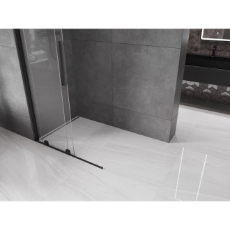 Mexen Velar Walk-in sprchová stěna 70x200 cm, transparent 8, černá 871-070-000-03-70