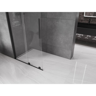 Mexen Velar Walk-in sprchová stěna 75x200 cm, transparent 8, černá 871-075-000-03-70