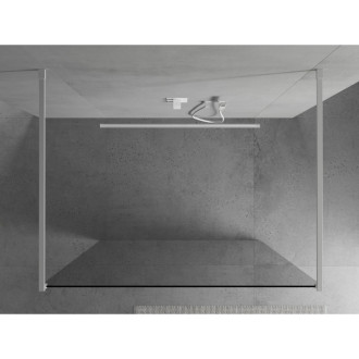 Mexen Kioto volně stojící sprchová stěna 115x200 cm, transparent 8, bílá 800-115-002-20-00