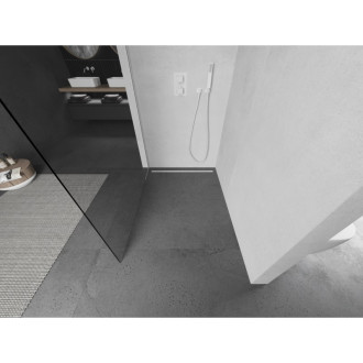 Mexen Kyoto L Walk-in sprchová stěna 105 x 200 cm, transparentní, bílá - 800-105-103-20-00