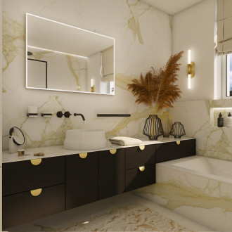 Nimco ZP 13003VX LED zrcadlo 800x700 se dvěma dotykovými senzory