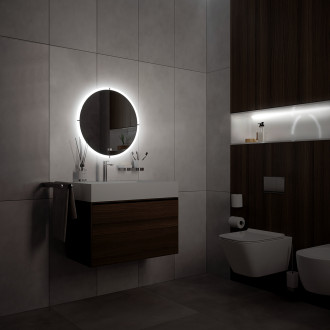 Nimco ZP 24002RVX Kulaté LED zrcadlo pr. 800 se dvěma dotykovými senzory