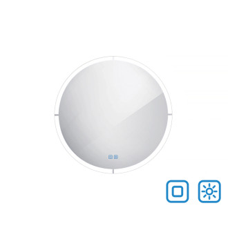 Nimco ZP 24000RVX Kulaté LED zrcadlo pr. 600 se dvěma dotykovými senzory