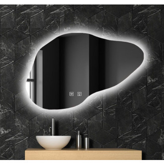 REA Zrcadlo LED Cloud B 100x70cm HOM-05502