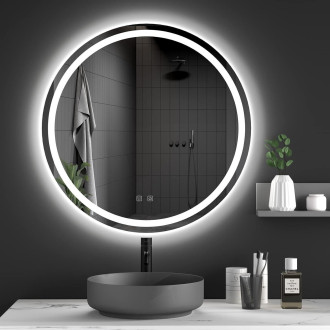 REA Zrcadlo LED 90cm BAS HOM-05521