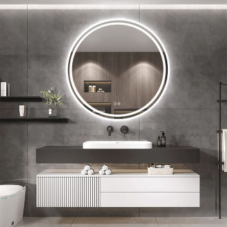 REA Zrcadlo LED 90cm BAS HOM-05521