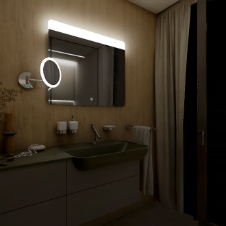 Nimco ZP 23019V LED zrcadlo 900x700 s dotykovým senzorem