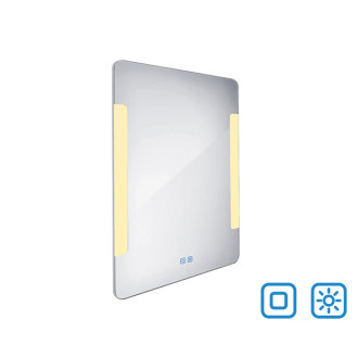 Nimco ZP 18002VX LED zrcadlo 600x800 se dvěma dotykovými senzory