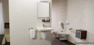 JIKA Cubito umyvadlo 65x48,5 otvor pro baterii, bílá H8104240001041