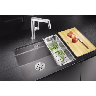 Blanco ETAGON 500-U bez odtokové sady dřez pod desku, tartufo silgranit 527761