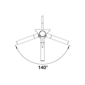 Blanco ALTA-S II baterie PVD Steel 527544
