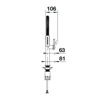 Blanco CULINA-S II MINI baterie PVD Steel 527467