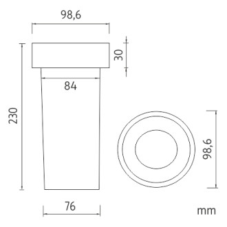 Nimco WC nádobka 1094W