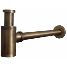 MEXEN Kulatý mosazný sifon, starožitný bronz 79950-30