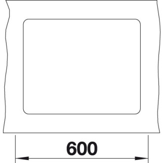 Blanco SUBLINE 500 F InFino Silgranit bílá soft bez táhla