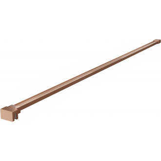 MEXEN sprchová vzpěra pro KIOTO sprchovou stěnu, 150cm, kartáčovaná měď 800-01-65