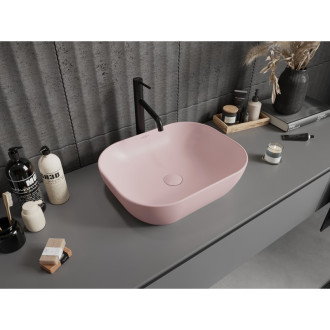 Mexen ROSA Umyvadlo na desku, růžová mat 21095044