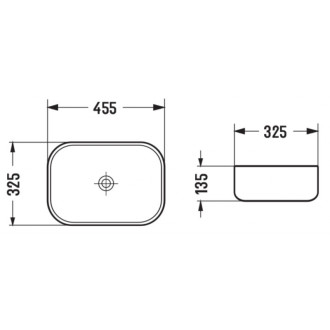 Mexen RITA Umyvadlo na desku, kámen 21084598