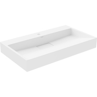 Mexen Ava umyvadlo na desku z konglomerátu 1/O 80 x 46 cm, bílá - 23018001