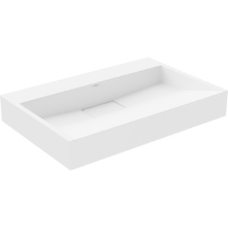 Mexen Ava umyvadlo na desku z konglomerátu B/O 70 x 46 cm, bílá - 23017000